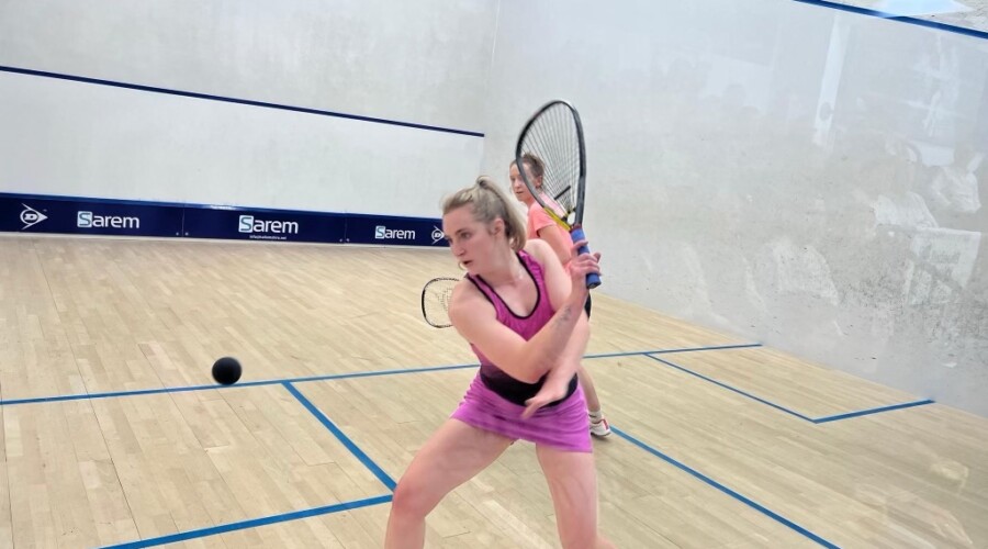 Amber Marshall R/UP in British Racketball Open 2022