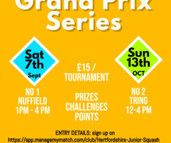 Next Grand Prix Event 13th October