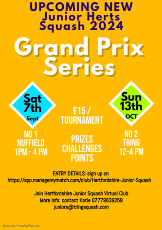 Next Grand Prix Event 13th October