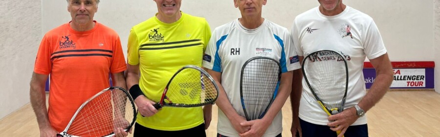 Herts teams excel at Racketball Masters Inter-Counties!